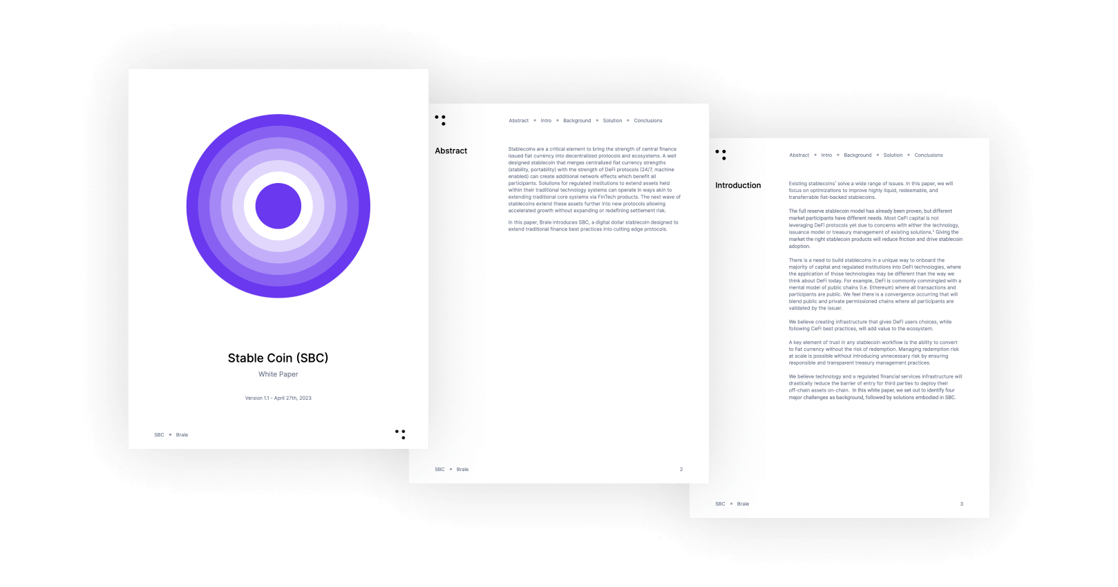 Brale Stable Coin (SBC) white paper | Brale Blog